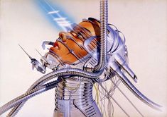 A Visual Focus on Hajime Sorayama Cyberpunk Reference, Art Spatial, Illustration Fantasy, Sf Art, Retro Kunst