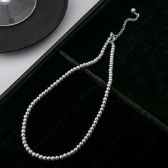 Material: Imitation pearl Fashion Element: Round Style: Affordable luxury style Classic Round Pearl Necklace For Party, Elegant Pearl White Jewelry With 8mm Beads, Elegant Pearl Jewelry With 8mm Beads, Elegant Formal Necklaces With 8mm Beads, Elegant Formal Necklace With 8mm Beads, Classic Silver Pearl Necklace For Party, Elegant Pearl White Necklace With 8mm Beads, Elegant Silver Necklace With 8mm Beads, Classic Silver Pearl Chain Necklace