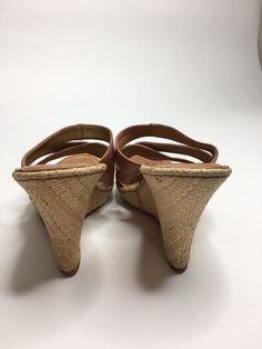 Women's BORN Leather Strappy Wedge Heels Shoes •Size 9 (40.5) *EUC •BEAUTIFUL! | eBay Casual Leather Wedge Sandals With Pointed Toe, Vintage Wedge Heels For Beach, Vintage Wedge Sandals For Spring Formal, Vintage Wedge Sandals For Formal Spring Occasions, Strappy Wedge Heels, Ladies Heels, Gold Wedges, Strappy Wedges, Shoes Heels Wedges