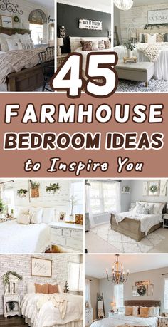 farmhouse bedroom decor ideas to inspire you