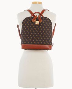 Shop the Gretta Domed Backpack from The Gretta Collection ILoveDooney sale. 100% authentic luxury bags and goods at prices you love. One-year guarantee. Free U.S. shipping on orders over $119. Flap Backpack, Soft Toothbrush, Dooney & Bourke, Classic Backpack, Dooney Bourke, Printed Leather, Pebbled Leather, Smooth Leather, Drawstring Bag