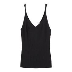 H&M Rib-Knit Tank Top In Black True To Size Fitted Tank Top In A Rib-Knit Viscose Blend. V-Neck At Front And Back. Length: Regular Length Sleeve Length: Sleeveless Fit: Fitted Style: Plunge Back, Camisole Top Neckline: V-Neck Description: Black, Solid-Color Rayon 85%, Polyamide 15% Size: Womens S Condition: New With Tags Offers Welcome! New To Poshmark? Sign Up Using Code Everettandshae For $10 Off Your First Order! Fitted Tank Top, Printed Sleeveless Top, Red Tank Tops, Striped Tank Top, Casual Tank Tops, Lace Tank Top, Lace Tank, Knitted Tank Top, Print Tank