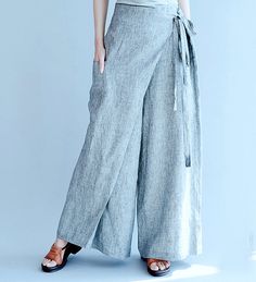 Thai Pants, Cotton Pants Women, Wrap Pants, Neutral Fashion, Trend Fashion