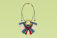 Show off your Southwest style and love for unique jewelry with this micro macrame native American fringe necklace. Featuring a variety of beautiful threads that are fringed and a fantastic pattern, this long colorful indigenous macrame necklace is a lovely way to wear some macrame art! It's the ideal native American necklace for those that love indigenous tribal macrame jewelry. Wear this Navajo jewelry with pride and enjoy handmade macrame to the fullest. This psy trance Goa necklace will be su Micro Macrame Necklace, Psy Trance, Navajo Necklace, Native American Necklace, Navajo Jewelry, Fringe Necklace, Handmade Macrame, Southwest Style, Macrame Art