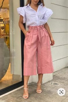 Vestidos Outfits, Culottes Outfit, Maxi Vestidos, Modest Casual Outfits, Well Dressed Women, Casual Work Outfits, Mode Inspiration, Modest Outfits