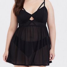 Reposhing This Item I Purchased From @Ocgancho. Don't Need It... Lace Bralette Outfit, Black Lattice, Lingerie Outfits, Outfit Trends, Dreamy Dress, Babydoll Lingerie, Jumpsuit Fashion, Plus Size Lingerie, Plus Size Swimwear