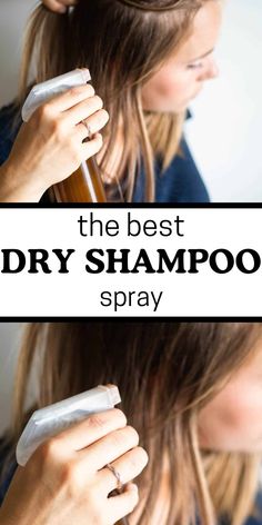 Learn how to make dry shampoo spray with this simple recipe that really works! Made in a spray bottle for easy application. Remedies For Dry Hair, No Shampoo Method, Natural House Cleaners, Dry Shampoo Spray, Baking Soda For Hair, Natural House