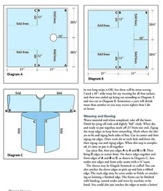 the diagram shows how to make an origami box with two sides and one side open