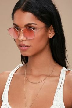 The Tuff Safari Peach and Rose Gold Sunglasses 4 Crap Eyewear, Rose Gold Sunglasses, Brow Bar, Nose Bridge, Gold Sunglasses, Oversized Sunglasses, Round Sunglass Women, Cat Eye Sunglasses, Square Sunglasses