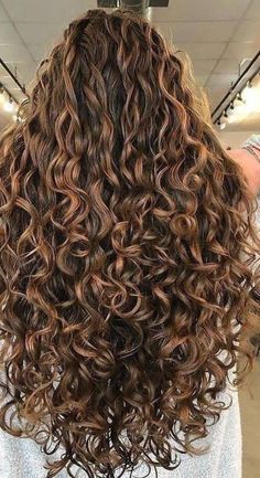 Hair Color Inspiration For Curly Hair, Hazel Curly Hair, Glossy Curly Hair, Best Colors For Curly Hair, Sunkissed Highlights Curly Hair, Balayage In Curly Hair, How To Perm Your Hair At Home, Brown Hair Colors Curly Hair, How To Make Curly Hair