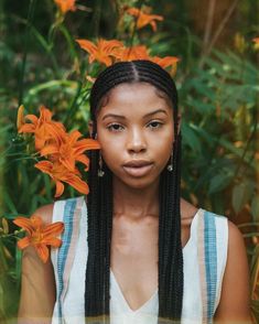 Leda Muir, Lemonade Braids Hairstyles, Teenage Hairstyles, Lemonade Braids, American Hairstyles, Long Box Braids, Braids With Extensions, Girls Braids, Scene Hair