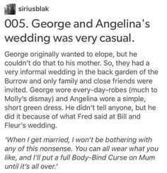 an article about the wedding was very unusual