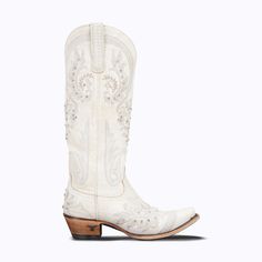 Santorini - The perfect cowgirl wedding boot – Lane Boots Wedding Cowgirl Boots, Cowgirl Boots Wedding, White Cowgirl Boots, Lane Boots, Cowboy Shoes, Tonal Embroidery, Bridal Boots, Elegant Boots, Wedding Boots