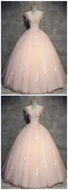 Sweet Pink Fitted Princess Dress, Sweet Pink Sleeveless Princess Dress, Pink Sweetheart Neckline Dress For Sweet 16, Pink Gown With Sweetheart Neckline For Sweet 16, Pink Floor-length Princess Quinceanera Dress, Prom Dress Pink, Lace Long Prom Dress, Popular Prom Dresses, Gown Pink