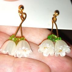 Brand New! Beautiful Duet Of Lily Of The Valley Flower Drop Earrings 18k Gold Plated 925 Sterling Silver Posts Make An Offer. All Reasonable Offers Will Be Accepted. Ask Me How To Get $4.99 Shipping Every Friday!! New To Poshmark, Use My Code To Get $10 Off Your First Purchase From Poshmark. My Code: Jss2004 Fast Shipping & 5 Star Service! Make An Offer. All Reasonable Offers Will Be Accepted. White Pearl Crystal Acrylic Resin Jewelry Jewels Jewel Gem Lounge Event Dance Casual Romantic Date Nigh White Classic Flower Earrings For Pierced Ears, Classic White Flower Earrings For Pierced Ears, White Classic Flower Earrings For Anniversary, Classic White Flower Earrings For Anniversary, White Classic Flower Earrings, Classic White Flower Earrings, Classic Flower Shaped Earrings For Gift, Classic Flower Earrings Gift, Classic Flower-shaped Earrings As Gift