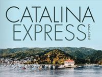 the cover of catalina express magazine