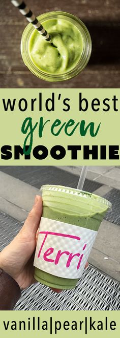 the world's best green smoothie