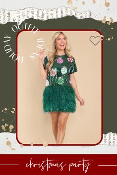 Holiday outfit ideas for a Christmas party! Check out www.liketoknow.it/travelmeetsstyle for more holiday inspiration! Ideas For A Christmas Party, Party Dress Sequin, Holiday Outfit Ideas, Christmas Party Outfits, Dress Sequin