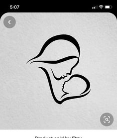 a black and white drawing of a woman holding a baby in her arms with the word mother written on it