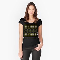 Get my art printed on awesome products. Support me at Redbubble #RBandME: https://www.redbubble.com/i/t-shirt/Gradient-and-Geometric-Circle-Pattern-by-Cultradesign/59353180.G2CME?asc=u Crazy Shirts, Quatrefoil Pattern, Roses Pattern, Black Roses, Scarf Pin, Black Pride, Sleeveless Tops