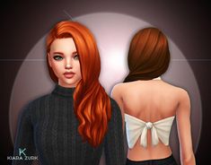 Liza Hairstyle Version 2 - My Stuff November 11, The Sims4