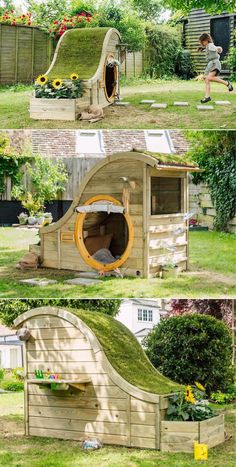 Casa Hobbit, Grill Area, Outdoor Play Area, Hobbit Hole, Kitchen Patio, Backyard Playground, Have Inspiration, Backyard For Kids, Patio Outdoor