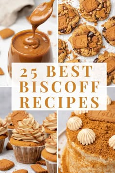 25 Bicoff desserts Biscoff Desserts, Chocolate Blondies Recipe, Biscoff Cookie Recipe, Brownies And Cookies, Lotus Biscoff Spread, Biscoff Recipes, Biscoff Cookie Butter, Biscoff Spread, Tray Bake Recipes