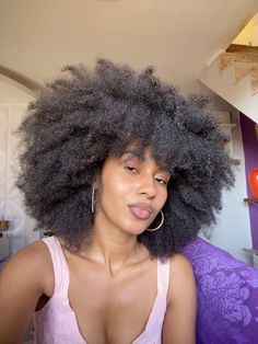 Hair By Volume, Black Hair Growth, Afro Natural, Curls For The Girls, Beautiful Black Hair, Natural Afro Hairstyles, Curly Afro