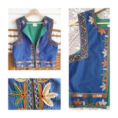 Beautiful Anokhi lightweight Indian cotton waistcoat, featuring stunning embroidery and little mirrors.   Approx Size: small, we suggest it could fit : Uk/AU: 10 or 12 American: 6 or 8  (BUT Please See Measurements DETAILS  Measurements Taken With The Garment Laid Flat & Measured Side To Side (double the figures for full body measurement) Bust, pit to pit, just over 18" Length, shoulder seam down to hem, just under 20" Arm hole, top of shoulder to pit, just over 9.5" Condition: Excellent conditi Embroidered Bohemian Choli For Summer, Bohemian Tops With Intricate Embroidery For Navratri, Summer Bohemian Embroidered Choli, Bohemian Style Festive Tops With Motifs, Bohemian Tops With Festive Motifs, Bohemian Tops With Floral Embroidery For Navratri, Bohemian Tops With Multicolor Embroidery For Navratri, Bohemian Multicolor Embroidered Tops For Navratri, Summer Festival Embroidered Choli