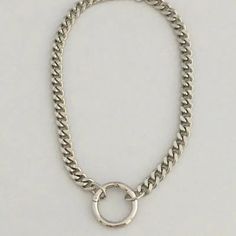 Curb Link Chain Silver Curb Link Chain Necklace-Cuban Chain Choker-Chain Choker-Silver Chain Necklace-Chunky Necklace-Spring Lock Connector-Silver Carabiner This is a high quality thick, brass, Rhodium plated chain necklace. Minimalist and modern chunky silver curb link chain necklace with a decorative spring lock connector.The curb/Cuban link necklace is a showstopper jewel and is a weighty brass necklace.Lead safe and Nickel safe. You have the option of adding your own pendant or enhancer to t Necklace Lock, Lock Chain, Choker Silver, Cuban Link Necklace, Choker Chain, Necklace Chunky, Chunky Jewelry, Link Chain Necklace, Chain Silver