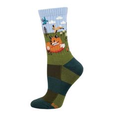 In the dance of nature, the fox and the hare remind us that wisdom lies in both strategy and agility. Set out on your next adventure with our COMPASS collection. These Merino wool socks deliver exceptional comfort everywhere, boasting cushioned footbeds, breathable mesh panels and flexible arch support for all-terrain performance. Freebies By Mail, Sock Lovers, Merino Wool Socks, Orange Fox, Mens Crew Socks, Soft Sock, Funny Socks, Wool Socks, Novelty Socks