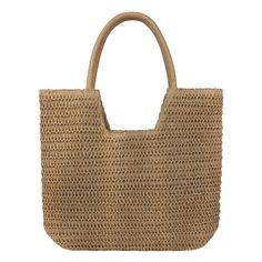 PRICES MAY VARY. Premium Material: This straw beach bag is made of high quality natural straw with polyester cloth lining, which is so lightweight to carry. And it is handwoven by experienced craftsmen for high durability. Large Capacity: Measuring 16.93" L x 5.12" W x 14.17" H. This woven tote bag features a spacious main zipper compartment that can hold the items you need for daily life, such as cellphones, wallet, books, umbrella, sunglasses, cosmetics, and more. The interior also includes a Affordable Casual Beige Beach Bag, Summer Sand-colored Straw Bag, Summer Woven Sand-colored Shoulder Bag, Beige Jute Bags For Beach Season, Basket Beach Bag Made Of Natural Fiber For Vacation, Beige Jute Shoulder Bag For Vacation, Lightweight Beige Straw Bag For Travel, Handwoven Beige Bag For Vacation, Handwoven Beige Vacation Bag