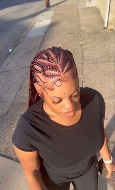 Black Ponytail Hairstyles, Feed In Braids Hairstyles, Quick Natural Hair Styles, Cute Braided Hairstyles, Short Sassy Hair, Dyed Hair Inspiration