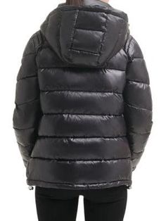 Keep it cozy and chic with this hooded puffer jacket featuring an attached hood, stand collar, zip front, pockets and adjustable hem for versatile comfort. Lined with nylon and filled with lofty polyester, it protects from wind and weather while retaining an urban style perfect for your Instagram feed. Water resistant protection and snap pockets keep essentials close on outdoor adventures. Denim Suit, Hooded Puffer Jacket, Puffer Jacket Women, Wardrobe Edit, Sports Blazer, Urban Style, Denim Coat, Women's Coats, Jacket Sale