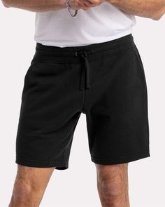 Unisex Fleece Sweatshort - BLACK - 3XL | Next Level Fleece Sweatshort in Black Size 3XL | Cotton/Polyester Blend Black Sportswear Shorts For Leisure, Black Activewear With Built-in Shorts For Leisure, Leisure Black Sportswear Shorts, Black Athletic Shorts For Loungewear, Black Casual Sportswear Athletic Shorts, Black Cotton Activewear Shorts, Black Relaxed Fit Athletic Shorts For Leisure, Black Moisture-wicking Shorts For Leisure, Casual Black Short Length Activewear