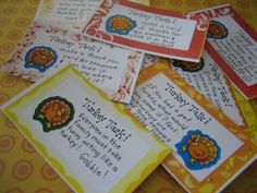 several thanksgiving cards with turkeys on them