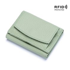 Color: light green Banana Bag, Short Wallet, Coin Bag, Wallet Organization, Genuine Leather Wallets, Mini Wallet, Mini Purse, Purses Designer, Scanners