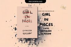 the girl in pieces book cover is shown