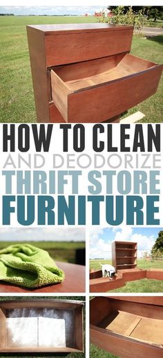 how to clean and deodorize a furniture store in the garden or yard