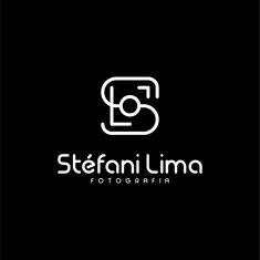 a black and white logo for a photographer