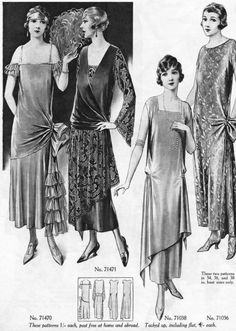 1920 Style, 1920s Fashion Women, Glamour Vintage, 1920 Fashion, Robes Vintage