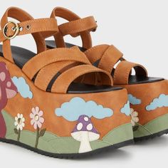 Tan Platform Hippie Sandals Hippie Sandals, 3 Shoes, Platform Sandals, Shoe Accessories, Women Shoes, Sandals, Women Shopping, Quick Saves, Clothes