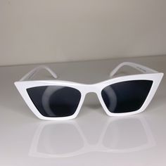 *Never Worn White Sunnies, Shein Accessories, Sunglasses White, White Sunglasses, Wedding Picture, Colored Sunglasses, Glasses Accessories, Picture Ideas, Wedding Pictures