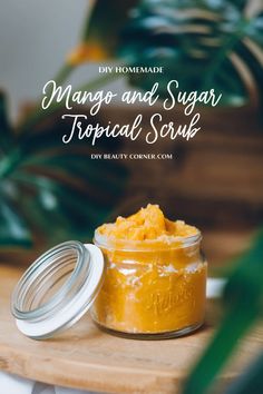 Glow Naturally with DIY Mango Sugar Scrub