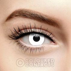 White Contacts, Zombie Cosplay, Color Contacts For Halloween, Prescription Contact Lenses, Costume Contact Lenses, Scary Eyes, Prescription Colored Contacts, Soft Contact Lenses