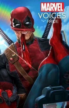 Ja I Ty, Deadpool Spiderman, Deadpool X Spiderman, Deadpool Art, Deadpool And Spiderman, Deadpool Wolverine, Spiderman Comic, Marvel X, Spiderman Art