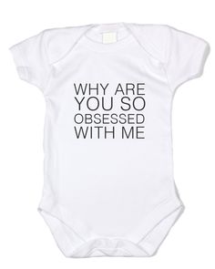 This white, cotton onesie is inspired by the Mean Girls movie and is so cute its crazy. Featuring black text on a white onesie, grab yours today while you still can. White Cotton Onesie Fast Shipping Great Customer Service Made in USA Mean Girls Onesie So Obsessed With Me, Mean Girls Movie, Baby Kiss, White Onesie, Auntie Gifts, Girl Movies, Obsessed With Me, Girl Onesies, Mean Girls