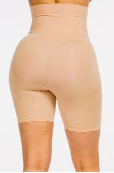 High-waist shorts that help give you a sleeker-looking silhouette. These shorts gently help smooth your tummy and thighs-making them perfect for all-day wear. The leg openings help provide move-with-you comfort and deliver an invisible look even under the most form-fitting outfits. 90% Nylon, 10% Spandex M(Size 2-6) L(Size 6-10) XL(Size10-14) Fitting Outfits, Hey Girl, Ear Warmers, High Waisted Shorts, Girls Shopping, Look Fashion, Hat Fashion, High Waist, Size 2