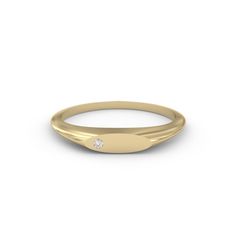 14K Solid Gold Signet Ring featuring a round-cut natural diamond. This elegant pinky ring, available in both rose gold and white gold, is designed for women who appreciate timeless style ● 𝗜𝘁𝗲𝗺 𝗗𝗲𝘁𝗮𝗶𝗹𝘀 ● →14 carat solid gold (also in 18 carat) → band options; Yellow gold, white gold, rose gold →Gemstone: 1.5 mm Natural Diamond →Handmade Jewelry →Eco-friendly →Made To Order SIZING Our rings are available in sizes 4-9 US. If you have any questions about sizing, feel free to contact us. Rose Gold Diamond Signet Ring In Fine Jewelry Style, 14k Gold Diamond White Signet Promise Ring, Luxury Rose Gold Signet Ring With Single Diamond, Minimalist Rose Gold Diamond Ring With Single Cut Diamonds, Minimalist Rose Gold Ring With Single Cut Diamonds, 14k Rose Gold Signet Ring With Diamond Accents, Diamond Initial Ring In Rose Gold For Promise, Rose Gold 14k Gold Signet Ring With Diamond Accents, Promise Signet Ring With Diamond Accents