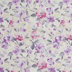 an image of a flowery pattern on a wallpaper background that looks like it has been painted